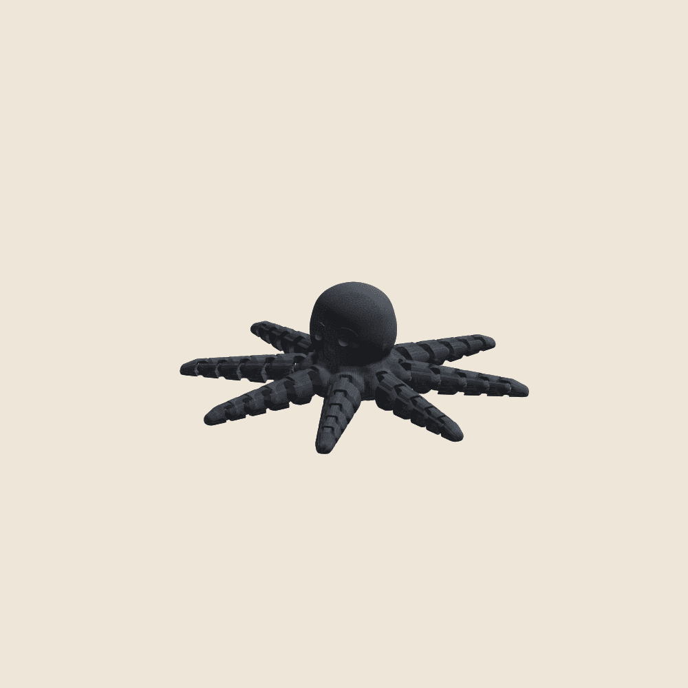 Funny Flexi Octopus (Articulated)